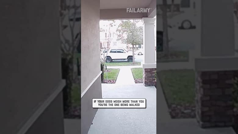 not the morning walk you wanted ๐ถ
