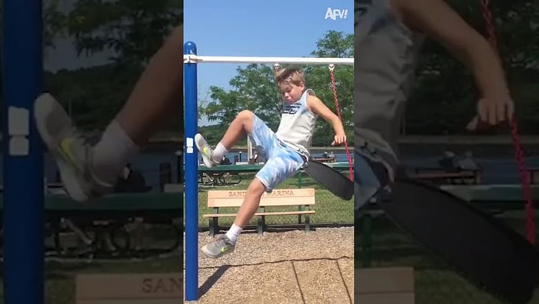 Nothing happened here 🛝 #short #swing #fail #funny #playground