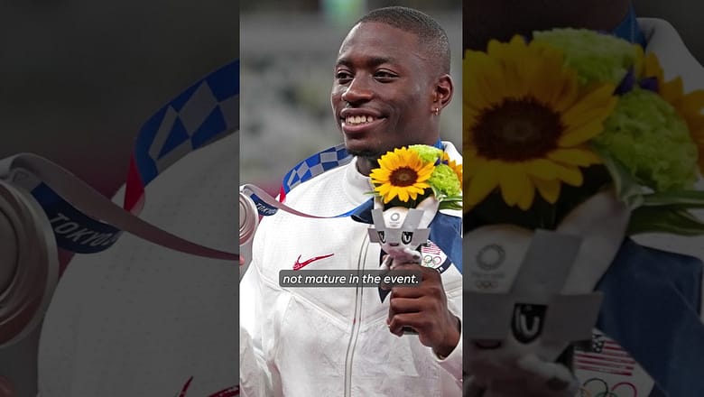 Olympic gold medalist Grant Holloway has a message to his younger self #Shorts