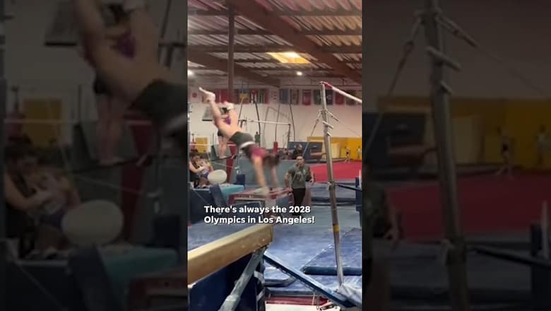 Watch: Olympic dreams are dashed for athletes posting hilarious trend #Shorts