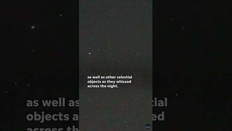 Watch: Perseid meteor shower spotted over Minnesota skies #Shorts