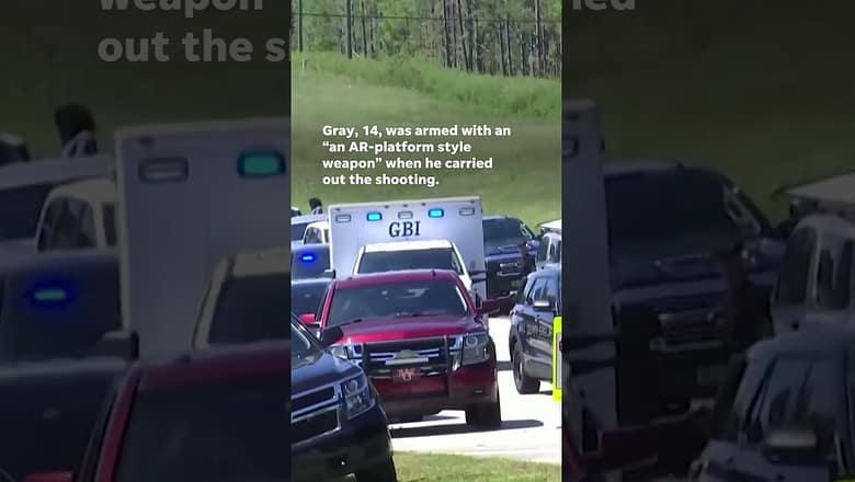 Father of Georgia high school shooting suspect arrested #Shorts