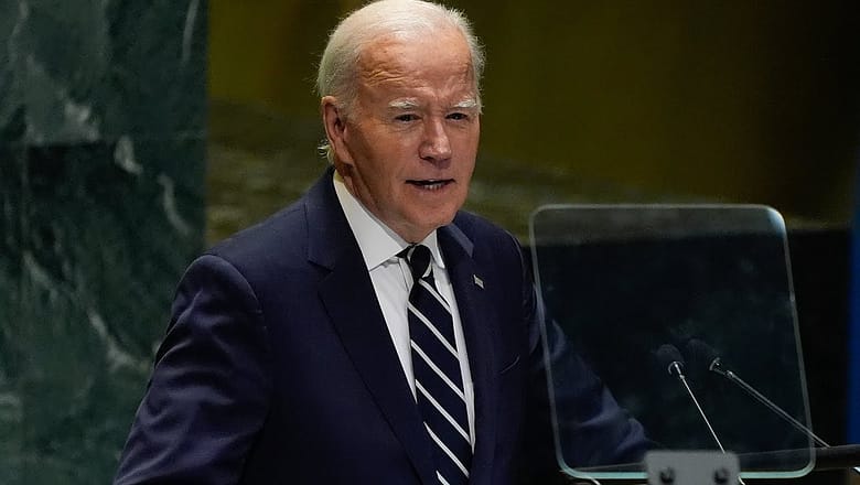 Joe Biden’s final address to UN General Assembly as U.S. president.
