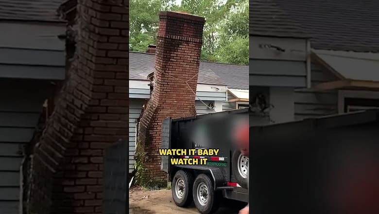 When DIY renovations go wrong ๐คฃ #afv #fail #funny