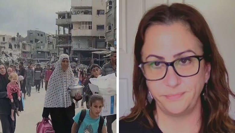 Canadian woman describes the horrors her family deals with in Gaza