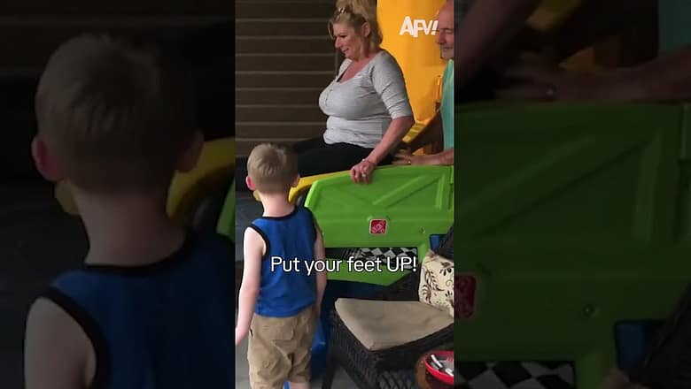 Go Granny Gooooooh, not that far ๐
#afv #fail #funnyvideos