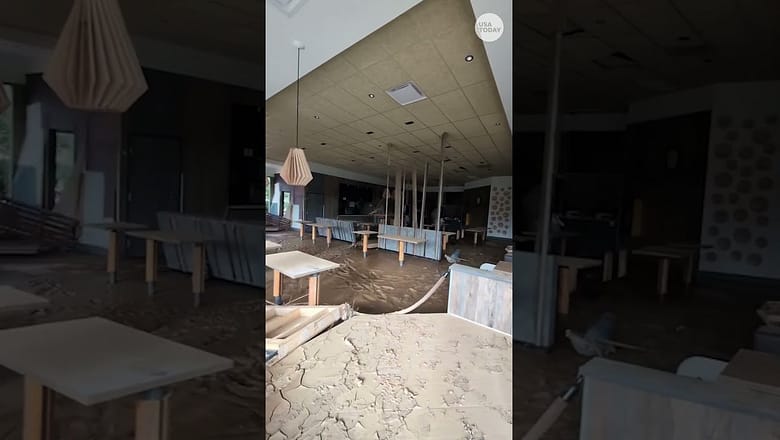 Helene devastates unique Asheville McDonald’s #Shorts