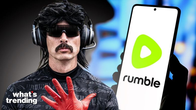 CONTROVERSIAL Streamer Dr. Disrespect Lands HUGE Deal With Rumble, Sends Stocks Soaring