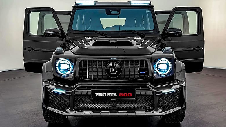 NEW 2025 BRABUS 800 Superblack – Sound, interior and Exterior