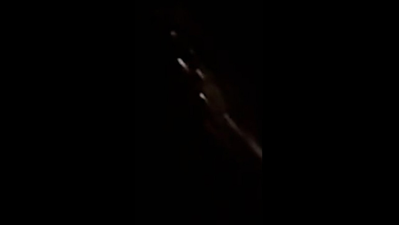 Satellite dismantles over Earth, debris streaks across the sky #Shorts