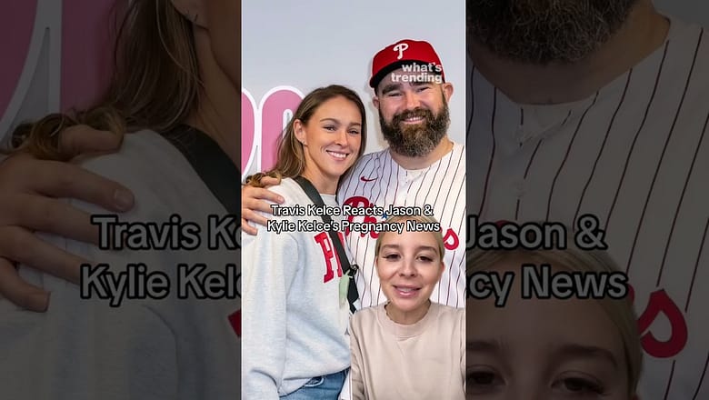 Travis Kelce Reacts To Jason & Kylie Kelce’s Pregnancy News For First Time