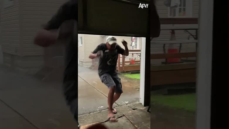 Watch your head! π€£ #afv #fail #funny