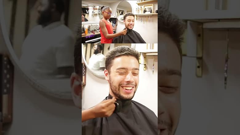World’s Youngest Barber Gave Me a Fresh Cut 💈😲