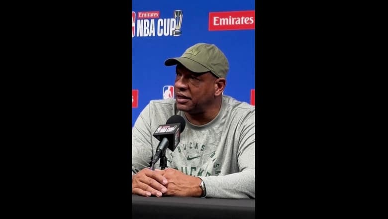 Milwaukee Bucks head coach Doc Rivers reacts to Madison shooting #Shorts