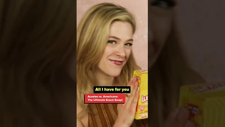 “American snacks are very salty.”