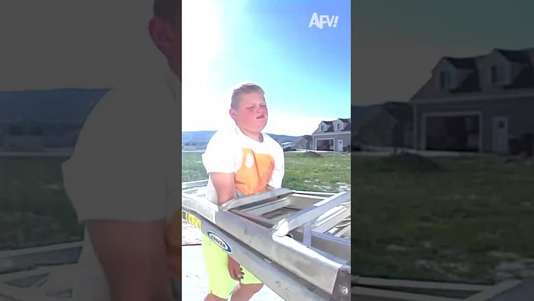 He’ll break free sooner or ladder π
#afv #fail #funny #shorts