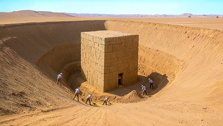 Archaeologists Spotted Strange ‘Anomaly’ Buried Near Giza Pyramids
