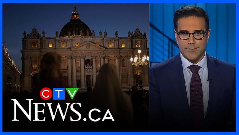 Black smoke pours from Sistine Chapel chimney | CTV National News at 11 for Wednesday, May 7, 2025