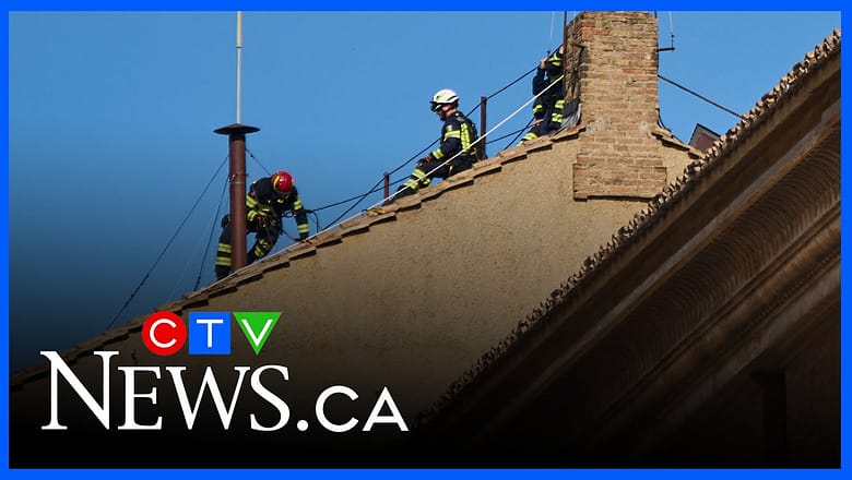 CONCLAVE | Chimney installed on Sistine Chapel ahead of selection process for new pope