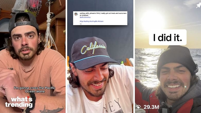 Elf Cosmetics SURPRISED a Sailor and His Cat in the Middle of the Ocean