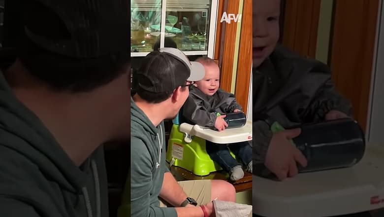 Hanging on his every word π #afv #funnyvideos #shorts