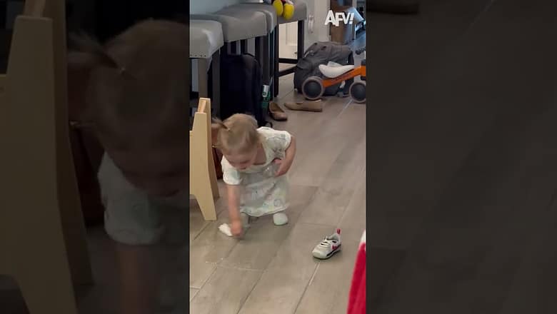 Perfect metaphor for how cleaning a house feels π€£ #afv #funny #shorts