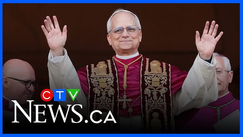 Pope Leo XIV appears on Vatican balcony to greet the world