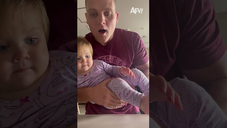 Surprise, and surprise number 2 π
#afv #kidssay #funnyvideos #shorts