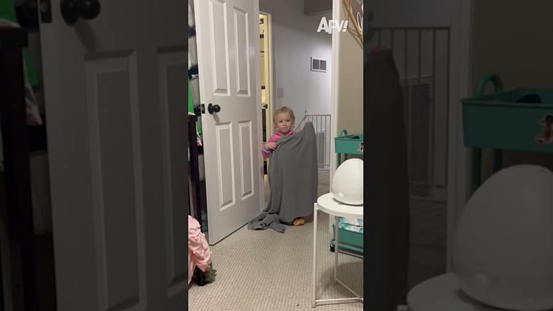WHERE DID SHE GO!? π§ #afv #fail #funny #shorts