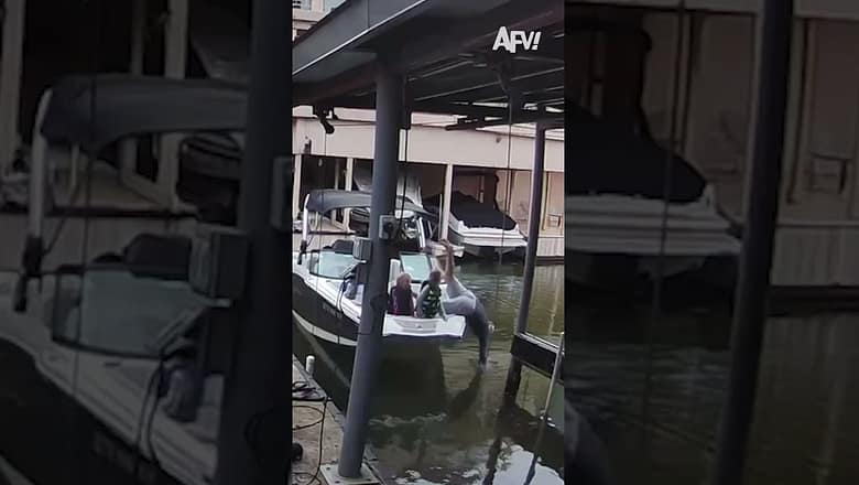 Dad just wanted a Father’s Day on the water… π #afv #fail #funny #fathersday #shorts