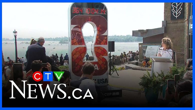 FIFA unveils Toronto’s 2026 World Cup countdown clock