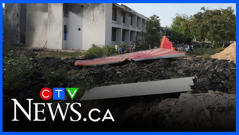 London-bound plane carrying 242 people crashes in India shortly after takeoff