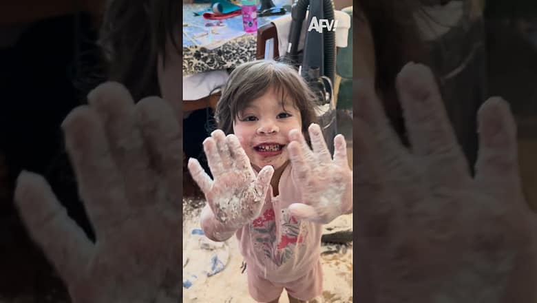 They schmoozed her big time π #afv #kidssay #funny #shorts