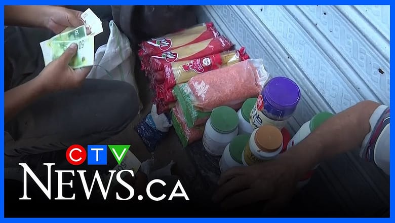 Aid group says food, supplies being hoarded and sold by gangs in Gaza