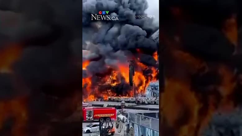 Fire destroys main stage at Tomorrowland music festival
