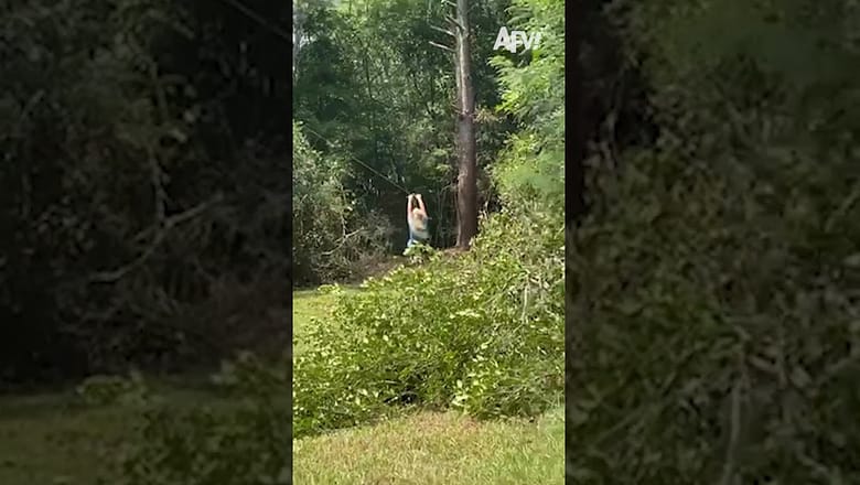 Has a zip line ever ended well?