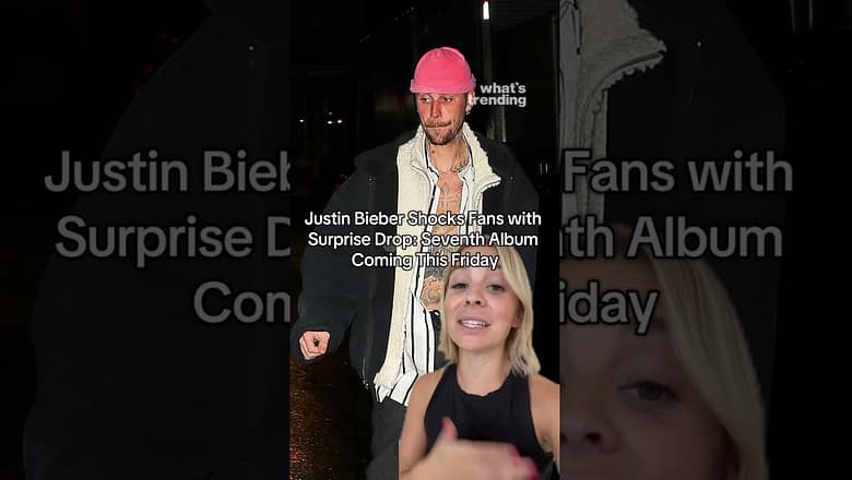 Justin Bieber Shocks Fans with Surprise Drop: Seventh Album Coming This Friday