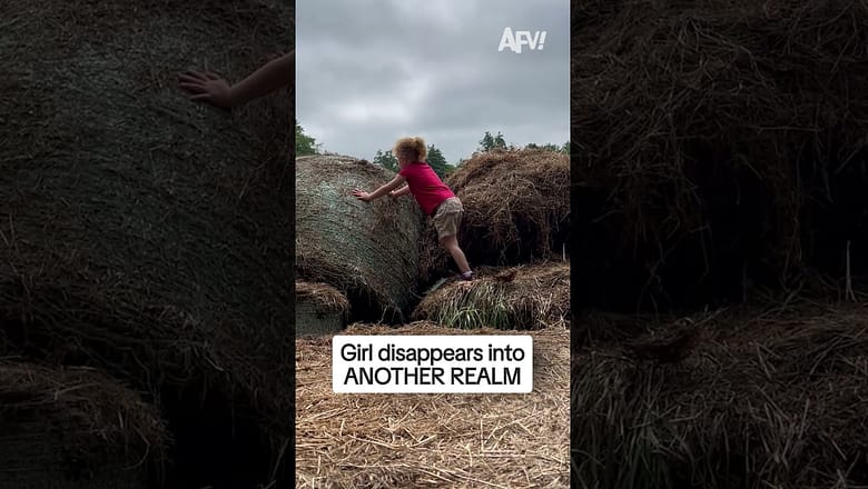 Nah cause WHERE did she go??? π€£ #afv #funny #shorts