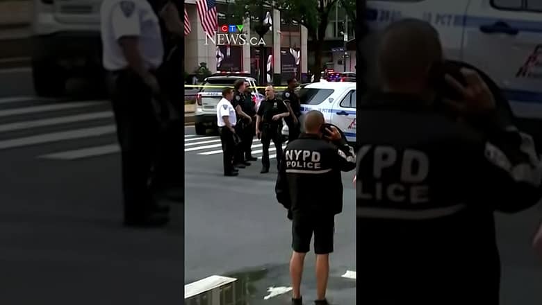 Suspect dead after at least 1 police officer and 2 civilians shot, NYPD say