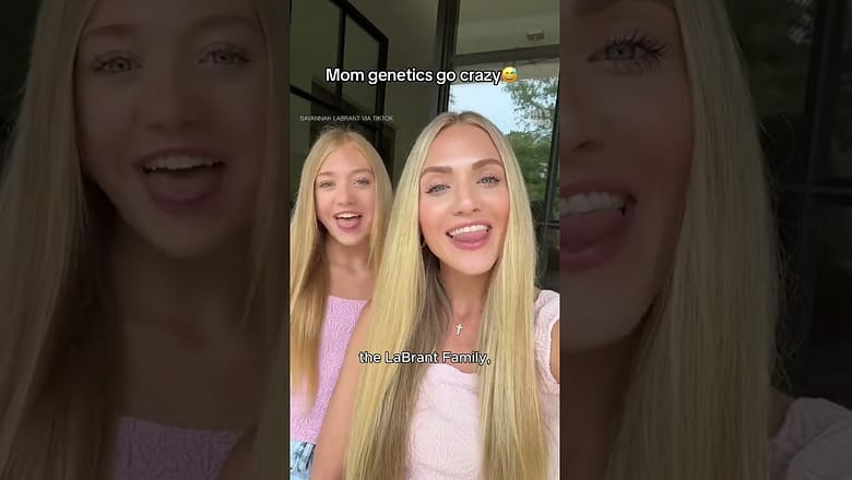 TikTok Is LOSING IT Over These Mom-Daughter Lookalikes | #shorts #tiktoktrends