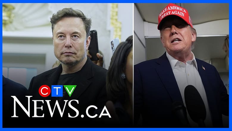 Trump slams Musk’s ‘ridiculous’ self-created political party in the U.S.
