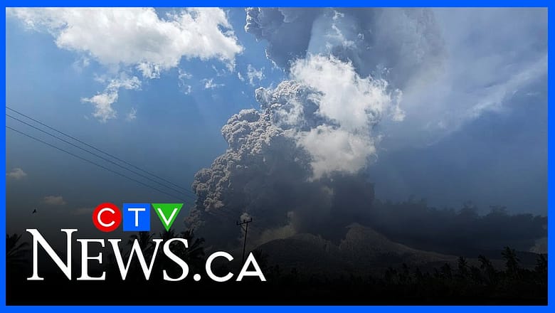 Volcano spews 18-kilometre ash tower into the sky over Indonesia