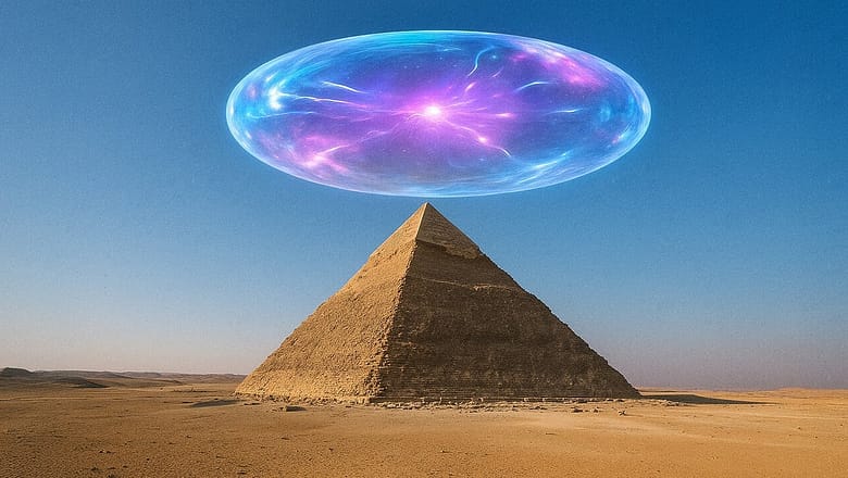 What Are These Giant Plasma Bubbles Above the Pyramids?