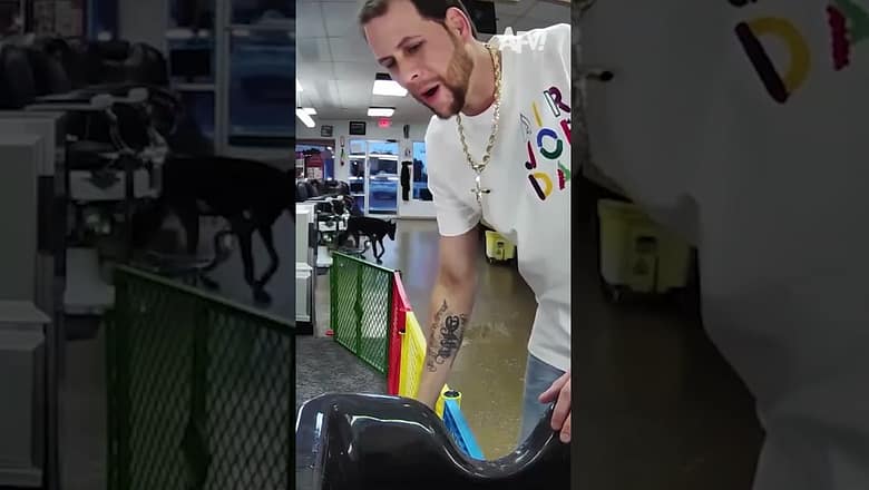 Dad turns panic into a nice teaching moment