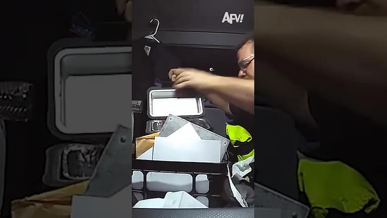 How to make a mess in your truck in one second