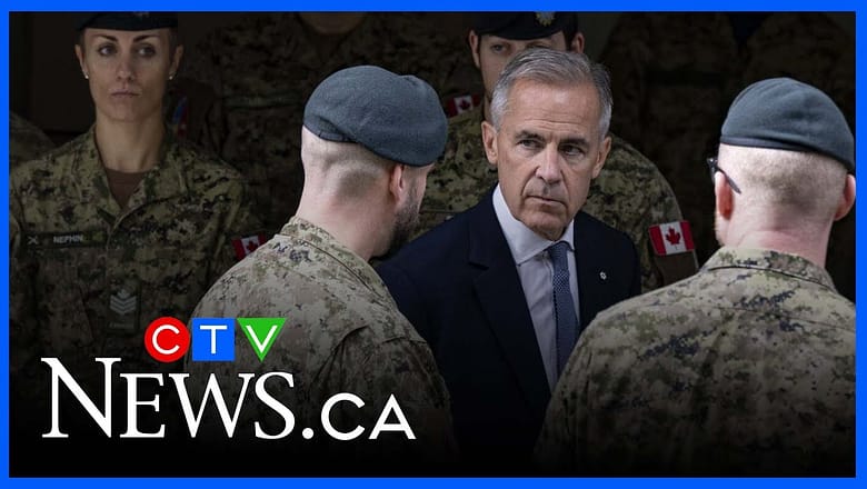 PM Carney visits Canadian troops in Latvia on last day of European tour
