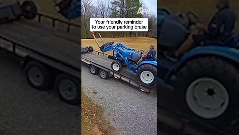 Your friendly reminder to use your parking brake