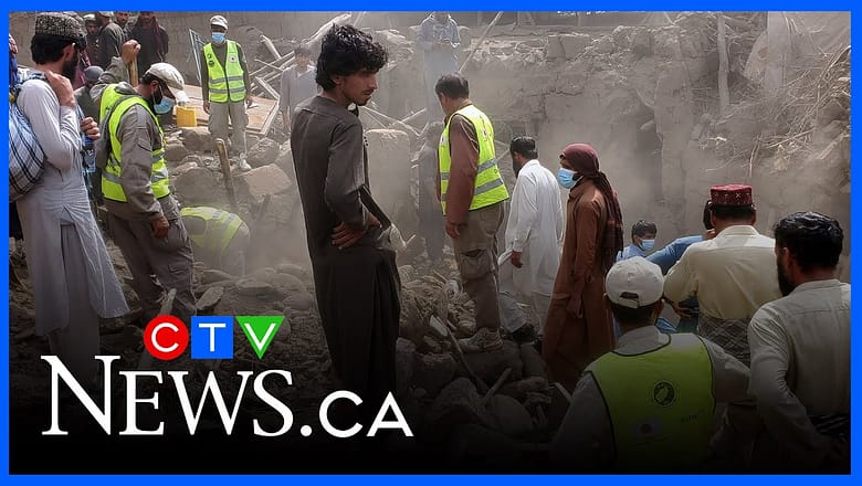 At least 1,400 people killed in Afghanistan earthquake