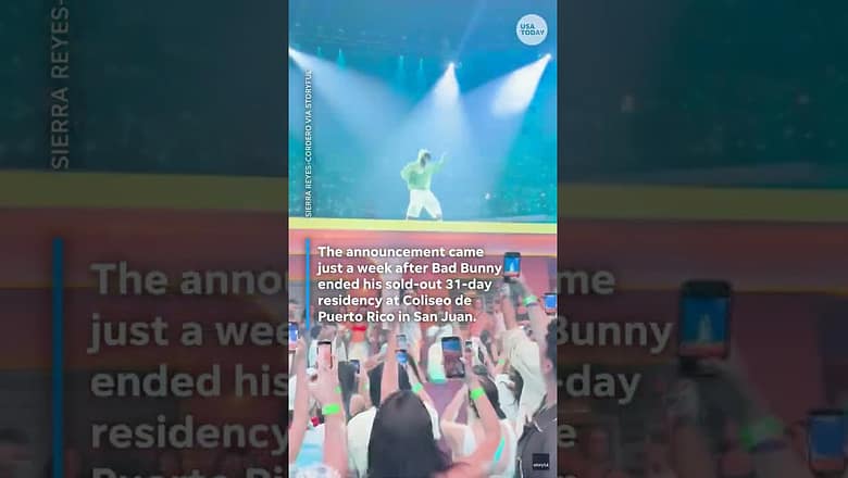 Bad Bunny to perform at Super Bowl LX halftime show in California #Shorts