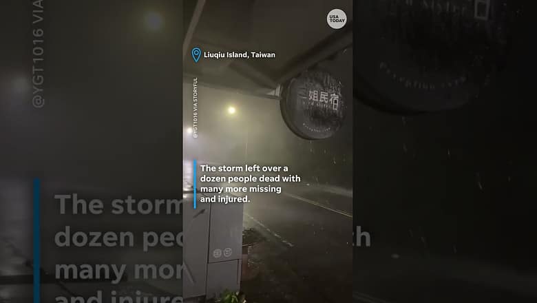 Deadly Typhoon Ragasa strikes China, Taiwan #Shorts